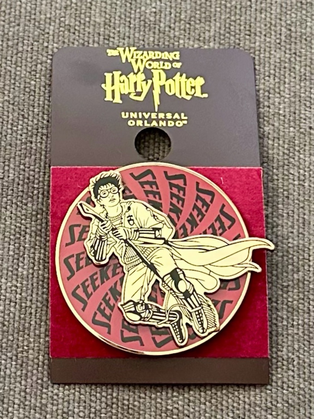 Official Universal Orlando Harry Potter Seeker Pin